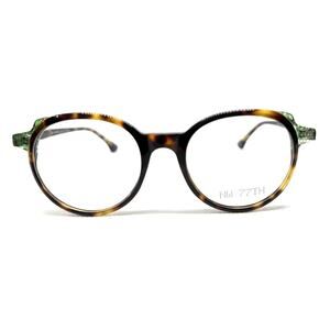 NW 77TH FOOT STOOL TOURTOISE GREEN FRAMES EYEGLASSES 47-20-140